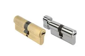Half cylinder with key lock